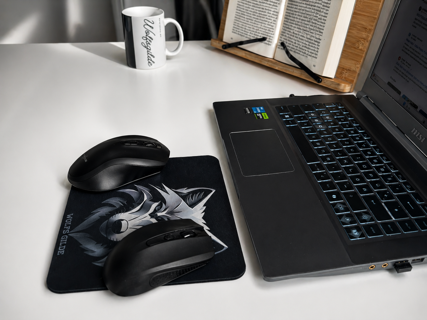 Wolfsgilde Personalisierte Mousepad
